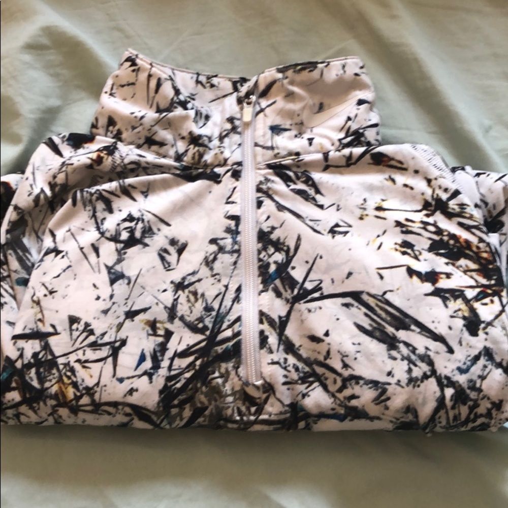 Nike Pro Combat quarter zip (camo) size medium